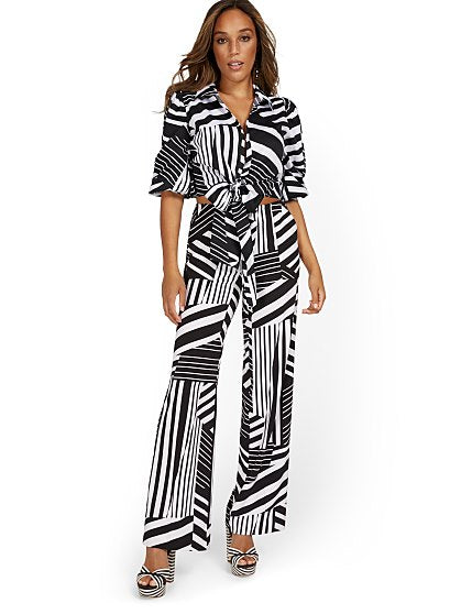 79.95 WIDE LEG BRKN -T
