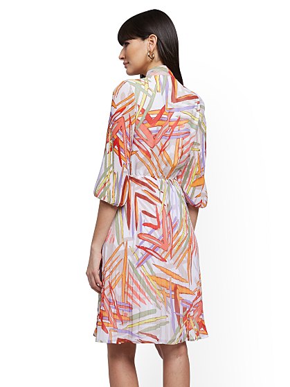 99.95 RUCHED BAL SLV DRES