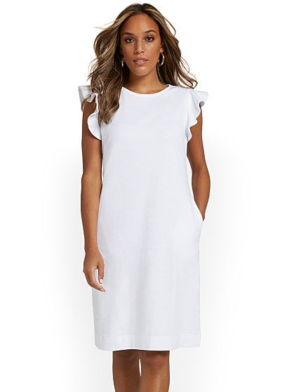 39.95 RUFFLE SLV SHIFT