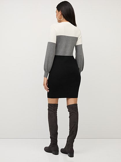 79.95 BOW SWTR DRESS