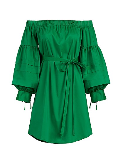 69.95 OFF SHOULDER POPLIN