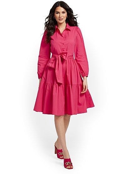 69.95 SJP SHIRTDRESS PRNT