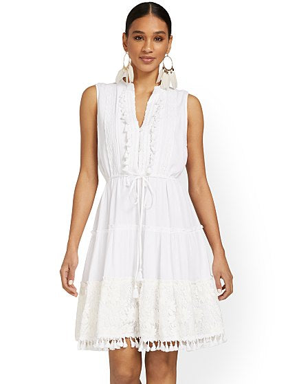 69.95 TASSEL CROCHET SHFT