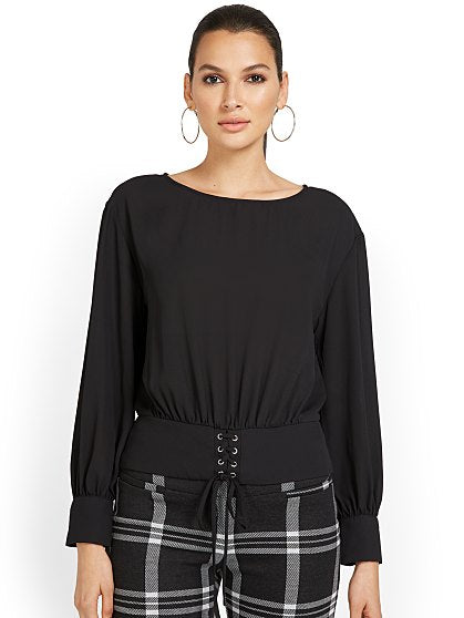 49.95 KI CORSET BLOUSE