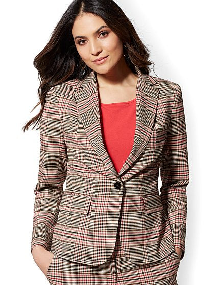 89.95 MODERN JKT PLAID