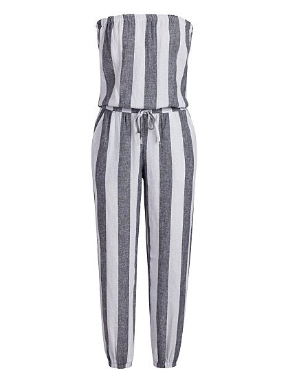 69.95 STRAPLESS JUMPSUIT
