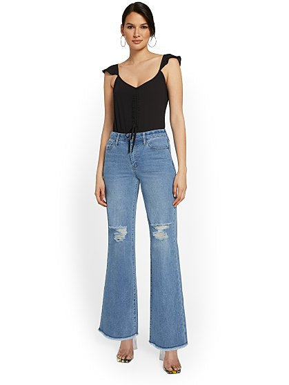 76.95 HW WIDE LEG MED -T