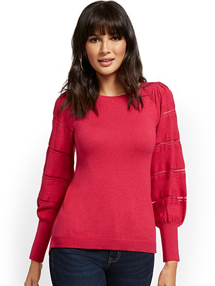 49.95 TWIST BACK PULLOVER