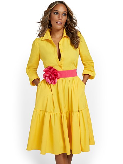 69.95 SJP SHIRTDRESS PRNT