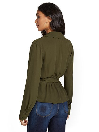 49.95 TIE FRONT TOP