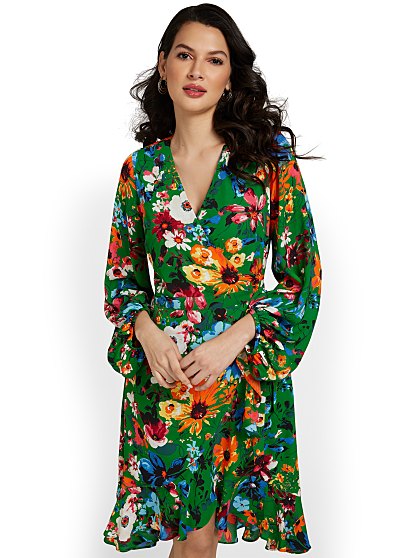 79.95 FLORAL WRAP