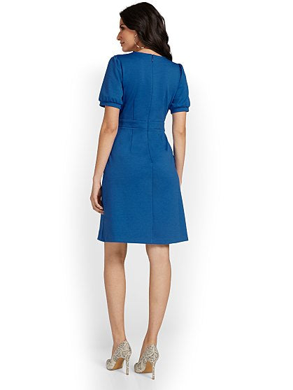 79.95 PUFF SLV DRESS