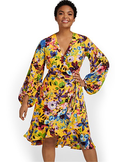 79.95 FLORAL WRAP