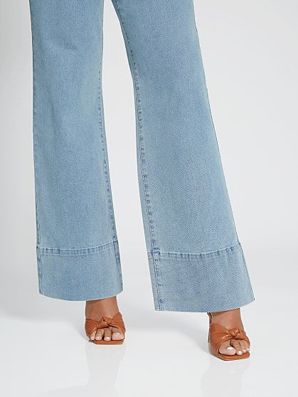 79.95 HW CUFFED WIDE LEG