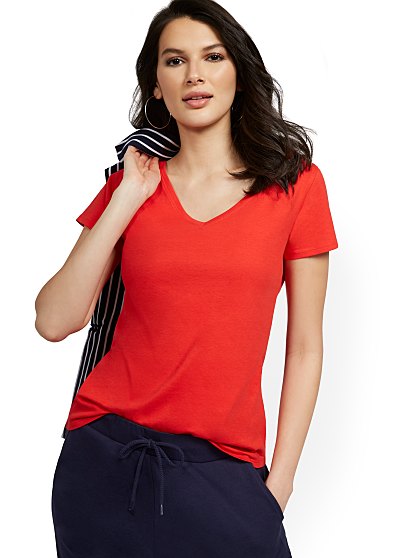16.95 PERFECT VNECK TEE