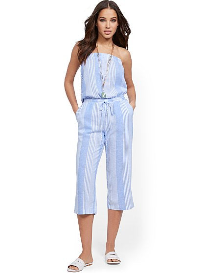 59.95 STRAPLESS JUMPSUIT