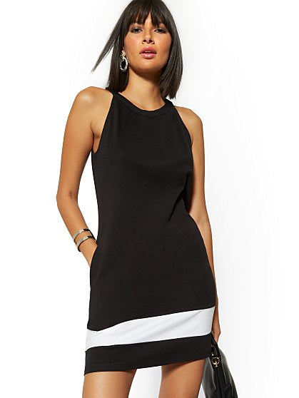 34.95 COLORBLC HALTER INT