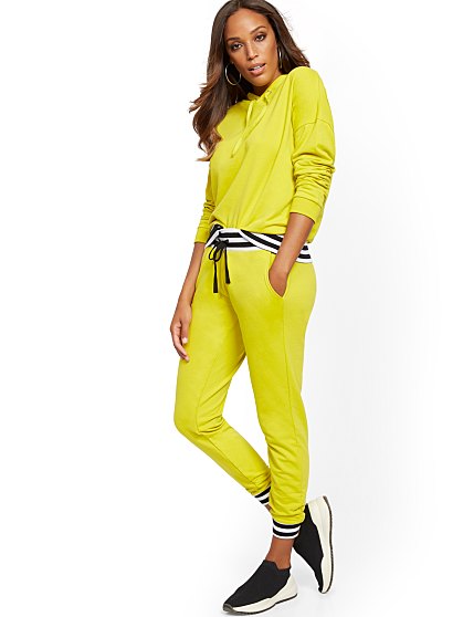 49.95 STRIPE RIB JOGGER