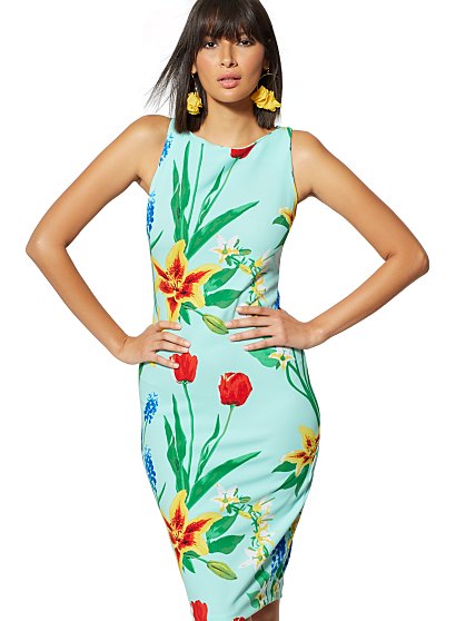 69.95 FLORAL CREPE SCUBA