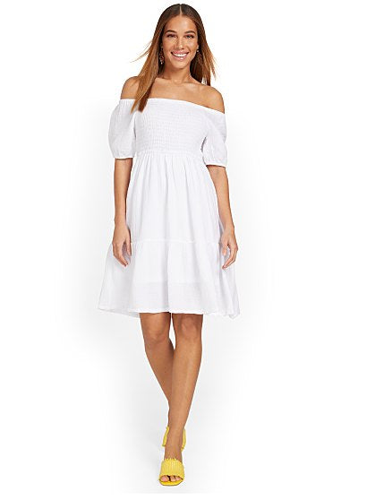 59.95 SMOCKED GAUZE OTS