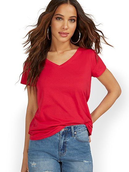 16.95 PERFECT VNECK TEE