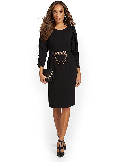 79.95 BELTED PUFF SHEATH