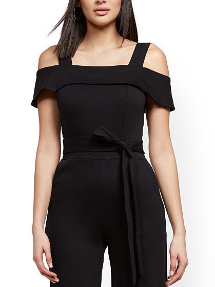 69.95 COLD SHLDR JUMPSUIT
