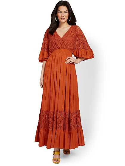 89.95 KIMONO SLV LACE MAX