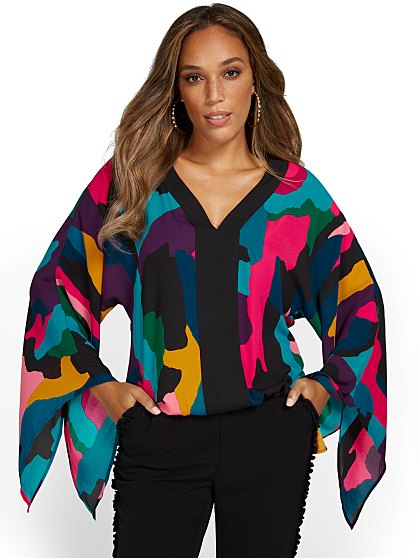 59.95 KIMONO SLV BLOUSE