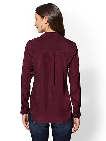 39.95 KATE SHIRT SOLID