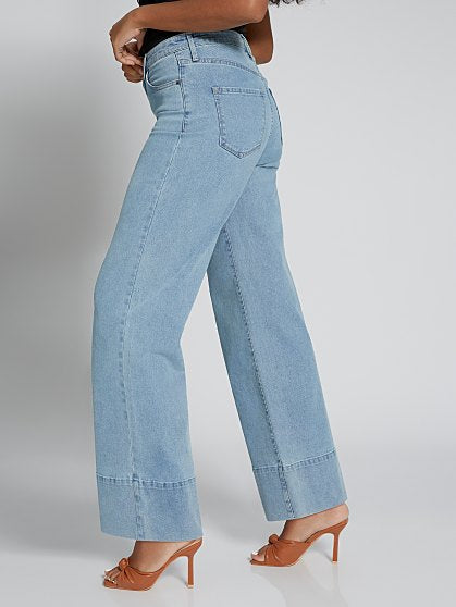 79.95 HW CUFFED WIDE LEG