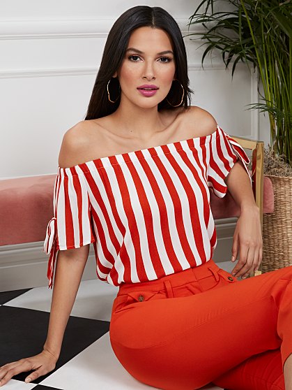 59.95 TIE SLV STRIPED BLS