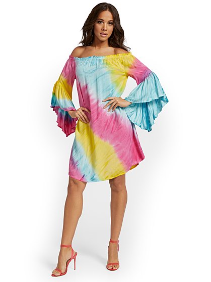 59.95 CHALLIS TIE DYE DRS