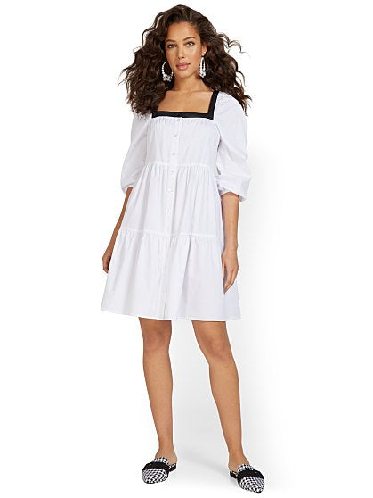 69.95 BUTTON FRONT DRESS
