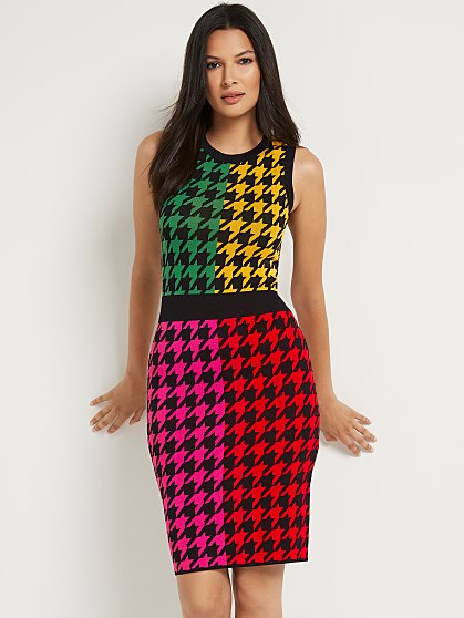 89.95 COLBLCK SWT DRESS