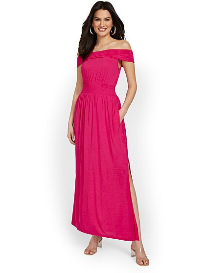 69.95 OFF SHOULDER MAXI