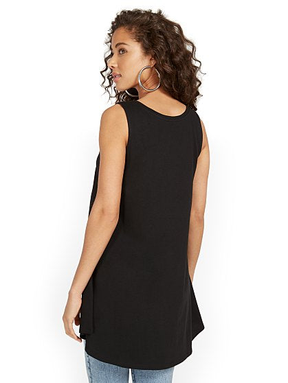 19.95 VNECK TANK TUNIC