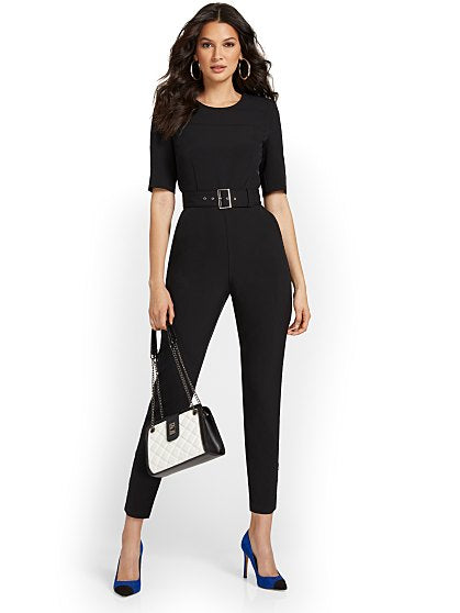 99.95 BELTED JUMPSUIT