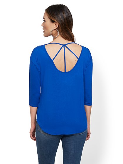 34.95 STRAPPY BACK TUNIC