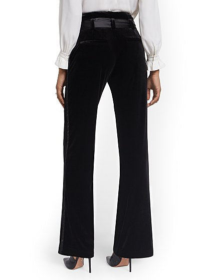 99.95 VELVET TUXEDO PANT