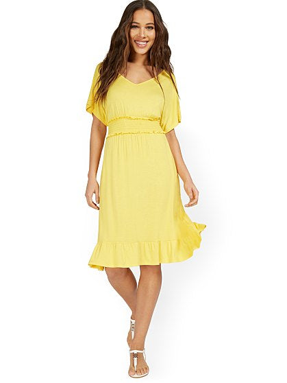 49.95 DOLMAN KNIT DRESS