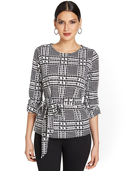 54.95 TIE WAIST TOP