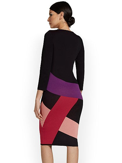 89.95 MULTI CLR SWT DRESS