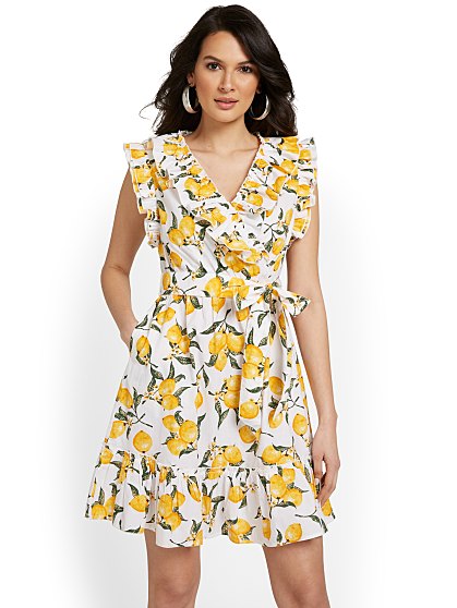 89.95 RUFFLE FLORAL MIDI