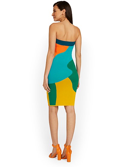 89.95 STRAPLESS SWT DRESS