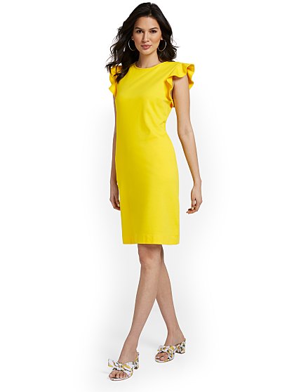 39.95 RUFFLE SLV SHIFT