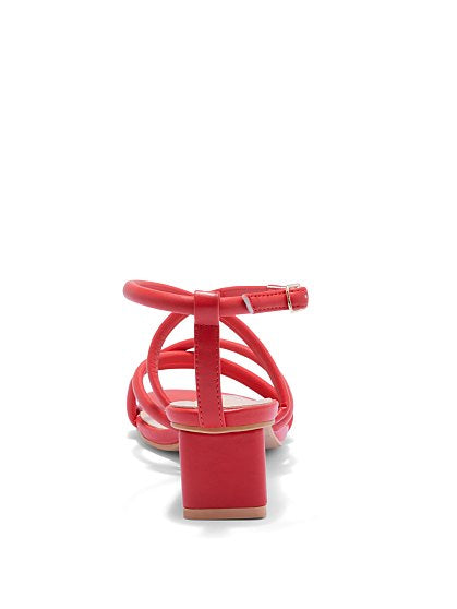 LOW BLOCK HEEL SIMPLE SAN