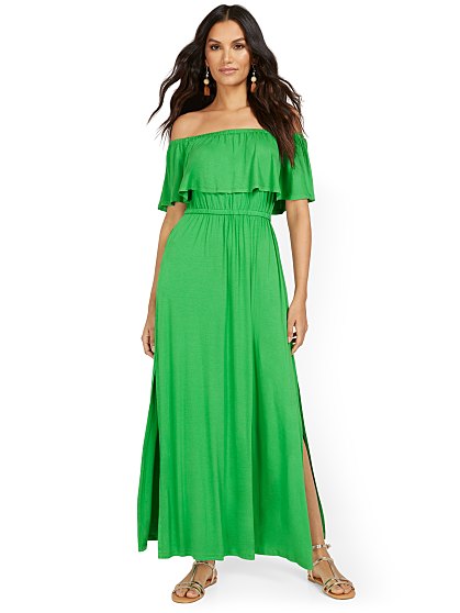 59.95 OFF SHDR KNIT MAXI