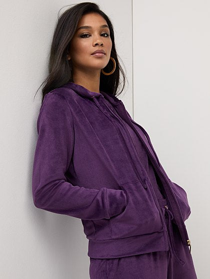 44.95 KI VELOUR JACKET