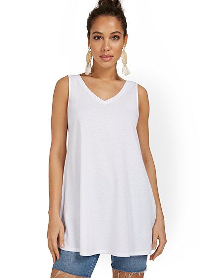 19.95 VNECK TANK TUNIC